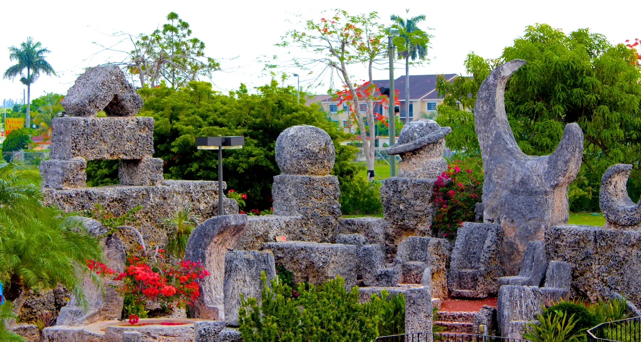 Inside Coral Castle